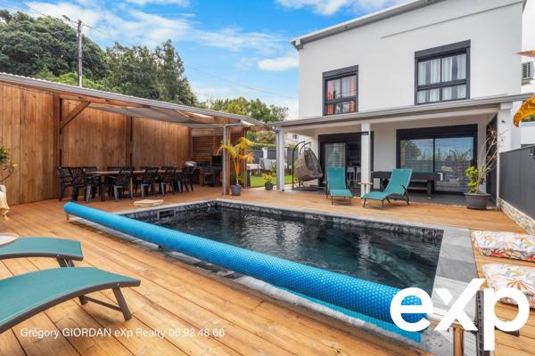 Maison 5 pièces avec garage 140 m², piscine chauffée et prestations haut de gamme – Bérive, Le Tampon