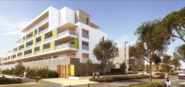 Appartement à vendre 3 pièces Narbonne (11) T3 62,65m2 R+1 avec terrasse 31,59m2 1 place de parking