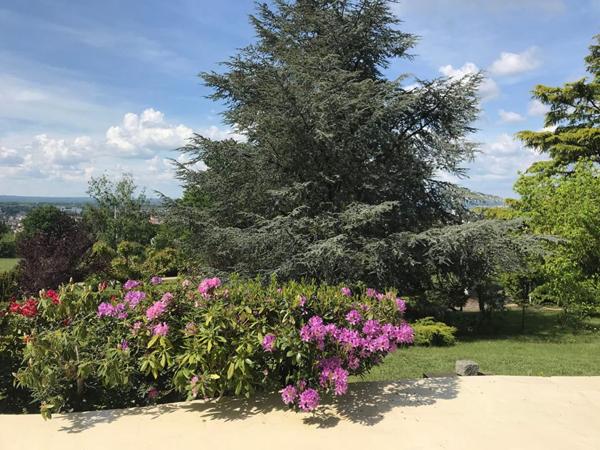 PROPRIETE DE CARACTERE DANS PARC AVEC PISCINE ET VUE PANORAMIQUE