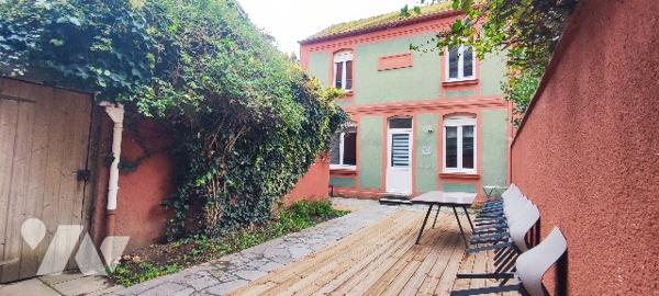 Charmante Touquettoise avec grande terrasse SUD/OUEST en centre ville du Touquet