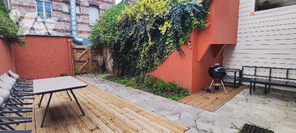 Charmante Touquettoise avec grande terrasse SUD/OUEST en centre ville du Touquet