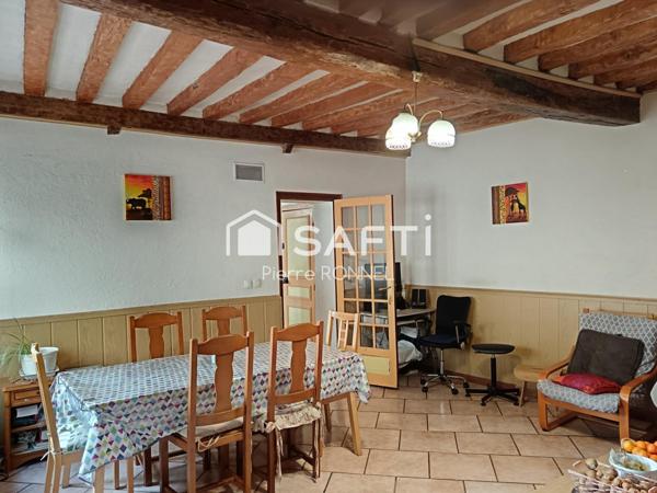 Maison de ville 105 m² - 3 chambres - gare de Saacy à pieds