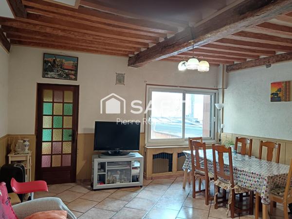 Maison de ville 105 m² - 3 chambres - gare de Saacy à pieds