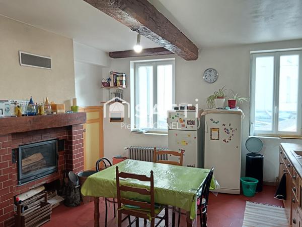Maison de ville 105 m² - 3 chambres - gare de Saacy à pieds