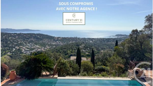Maison à vendre  6 pièces - 135 m 2   LA CROIX VALMER  - 83
