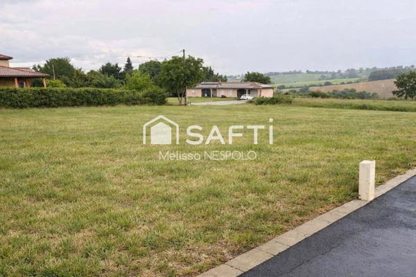 Terrain constructible viabilisé – 755 m² – L’Isle-Jourdain (32600)