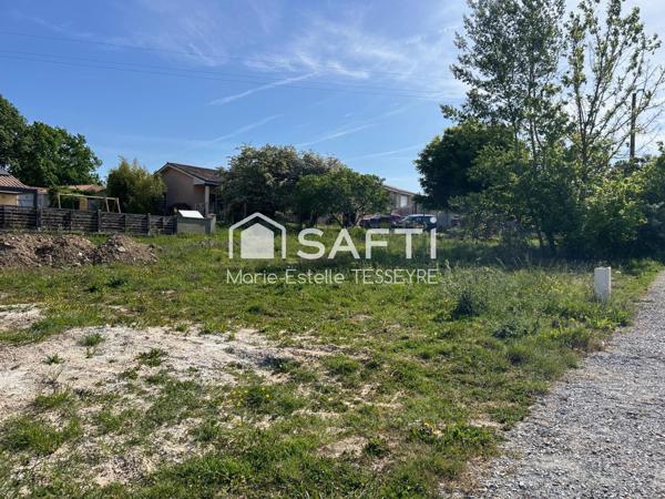 ? Terrain à bâtir viabilisé – 600 m² – Cadre bucolique proche Bordeaux