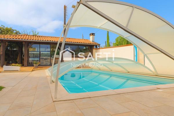Maison Rare-Piscine-Grand Jardin-10 min de Toulouse