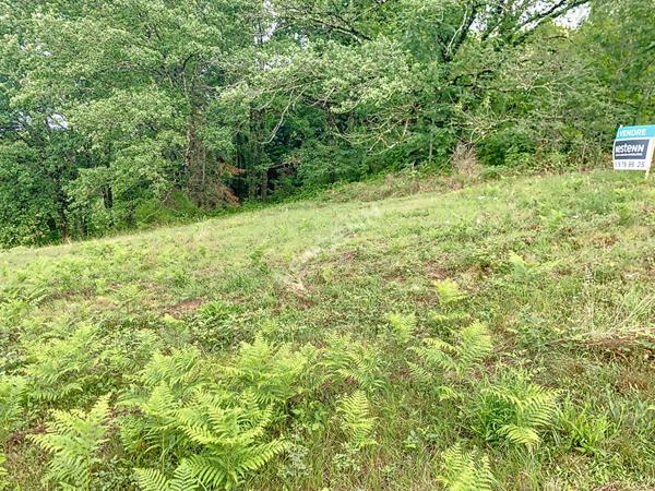 Terrain avec vue superbe à vendre sur Sainte Fortunade 2 600 m2