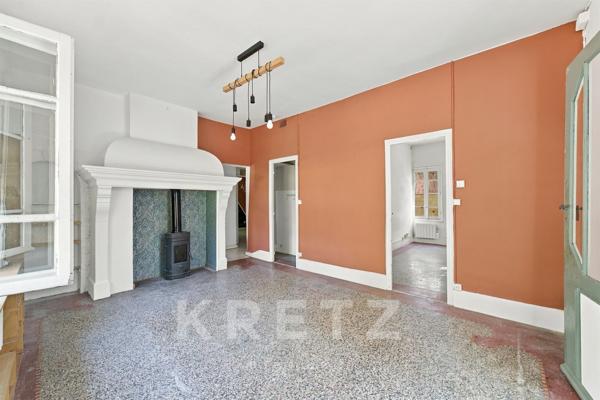 Propriété sur un terrain constructible de 3.500m² en coeur de ville