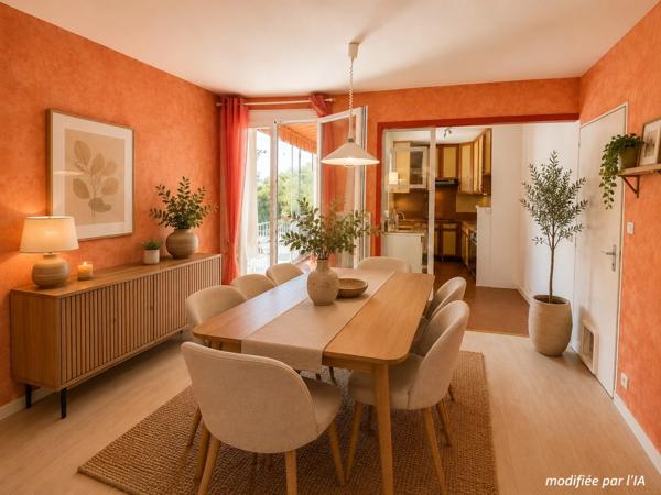 Appartement T3 73m2 - Terrasse plein sud - CALME et Lumière Le Beausset, var, provence,