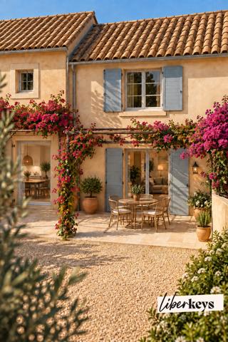 Charmante Maison de village de 71 m² avec jardin située au cœur de Cucuron