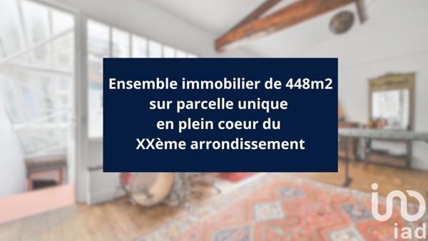 Maison 9 pièces de 301 m² à Paris (75020)