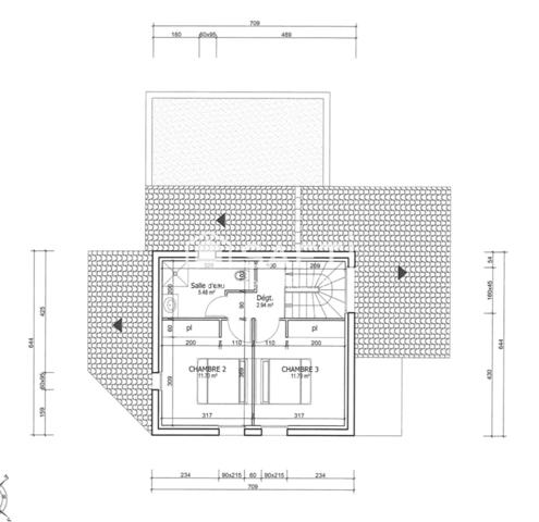 Villa contemporaine neuve T4-110m2 avec jardin, piscine et garage