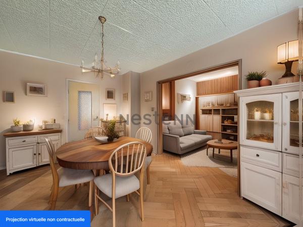 Appartement Tours 5 pieces 88 m2 - proche commodites - tram