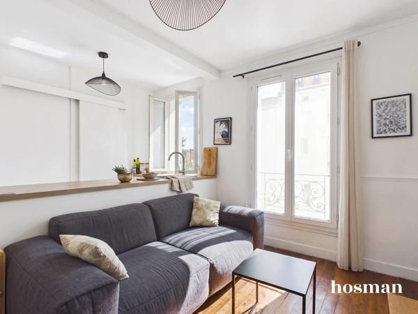 Superbe 2 pièces baigné de lumière (32 m²) - Calme sur cour - Rue de Neuilly, Clichy