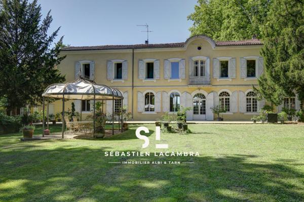 Rivières (81600) Demeure Historique 10 Pièces – Chartreuse XVIIe, Parc 2,9 ha, Terrasse 220 m², Piscine & Pigeonnier