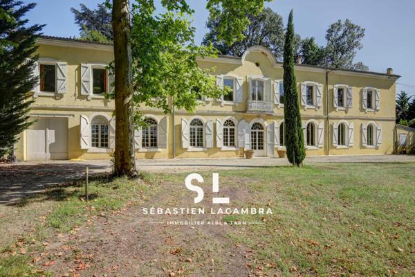 Rivières (81600) Demeure Historique 10 Pièces – Chartreuse XVIIe, Parc 2,9 ha, Terrasse 220 m², Piscine & Pigeonnier