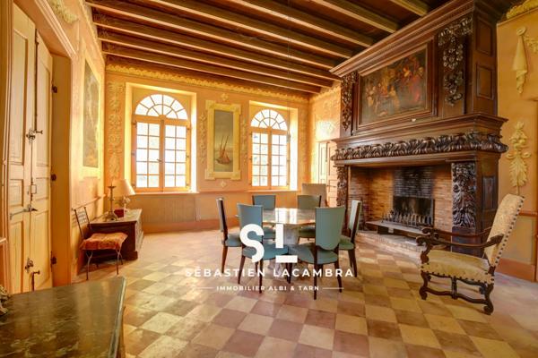 Rivières (81600) Demeure Historique 10 Pièces – Chartreuse XVIIe, Parc 2,9 ha, Terrasse 220 m², Piscine & Pigeonnier