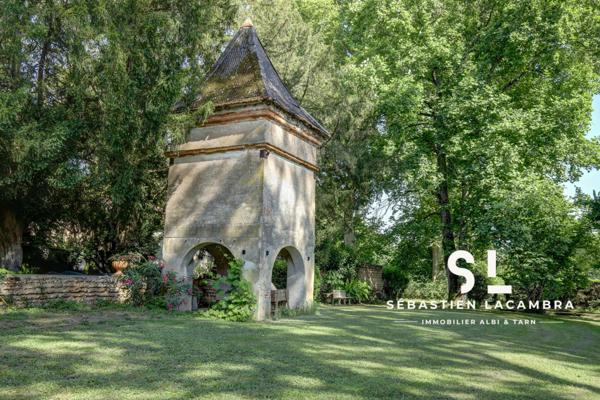 Rivières (81600) Demeure Historique 10 Pièces – Chartreuse XVIIe, Parc 2,9 ha, Terrasse 220 m², Piscine & Pigeonnier