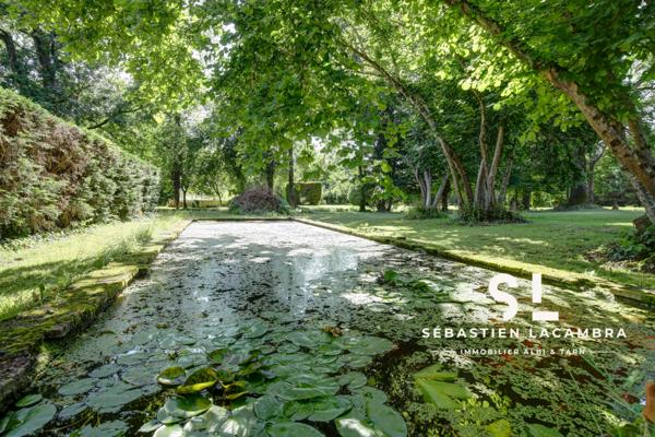 Rivières (81600) Demeure Historique 10 Pièces – Chartreuse XVIIe, Parc 2,9 ha, Terrasse 220 m², Piscine & Pigeonnier