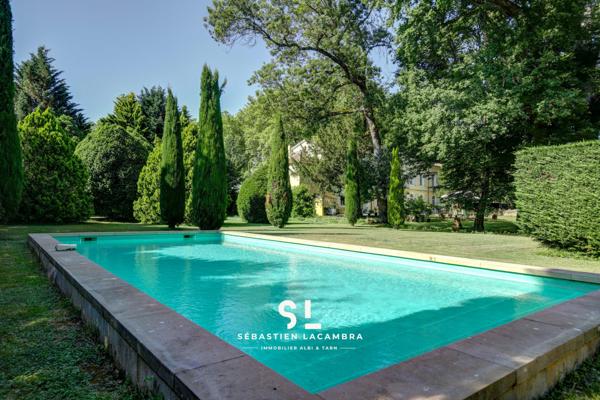 Rivières (81600) Demeure Historique 10 Pièces – Chartreuse XVIIe, Parc 2,9 ha, Terrasse 220 m², Piscine & Pigeonnier