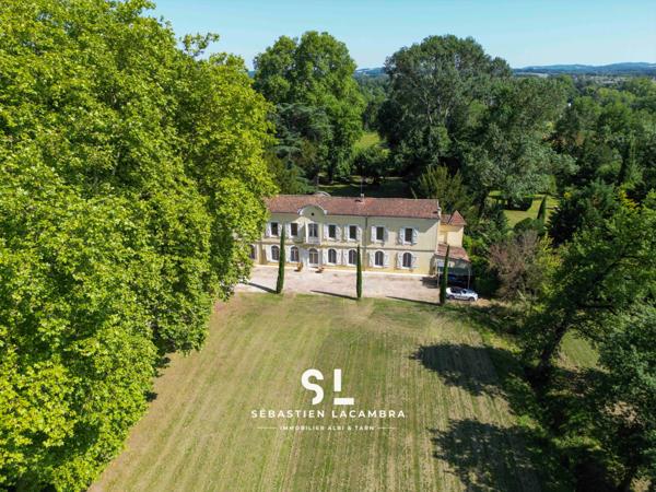 Rivières (81600) Demeure Historique 10 Pièces – Chartreuse XVIIe, Parc 2,9 ha, Terrasse 220 m², Piscine & Pigeonnier