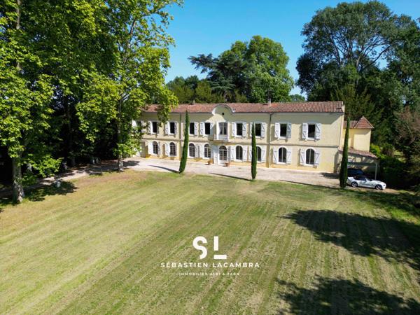 Rivières (81600) Demeure Historique 10 Pièces – Chartreuse XVIIe, Parc 2,9 ha, Terrasse 220 m², Piscine & Pigeonnier