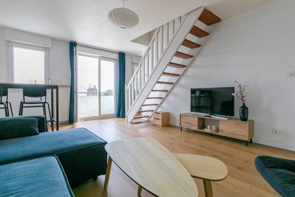 T3 de 72m² en duplex