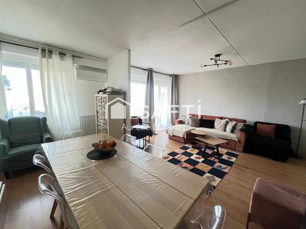 Talence exclusivité appartement de 98m² hab avec terrasse offrant la possibilité de créer une 4 chambres