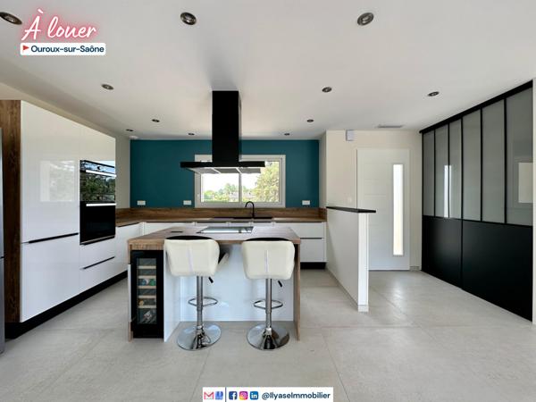 Ouroux-sur-Saône (71370) 6 PIÈCES 129 M² 4700 M² MAISON NEUVE | 3 CH + 1 BUREAU