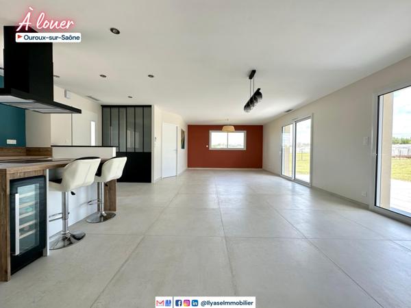 Ouroux-sur-Saône (71370) 6 PIÈCES 129 M² 4700 M² MAISON NEUVE | 3 CH + 1 BUREAU