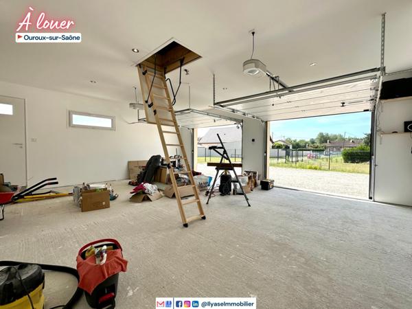 Ouroux-sur-Saône (71370) 6 PIÈCES 129 M² 4700 M² MAISON NEUVE | 3 CH + 1 BUREAU