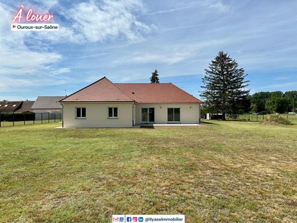 Ouroux-sur-Saône (71370) 6 PIÈCES 129 M² 4700 M² MAISON NEUVE | 3 CH + 1 BUREAU