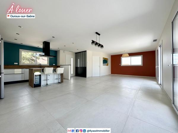 Ouroux-sur-Saône (71370) 6 PIÈCES 129 M² 4700 M² MAISON NEUVE | 3 CH + 1 BUREAU