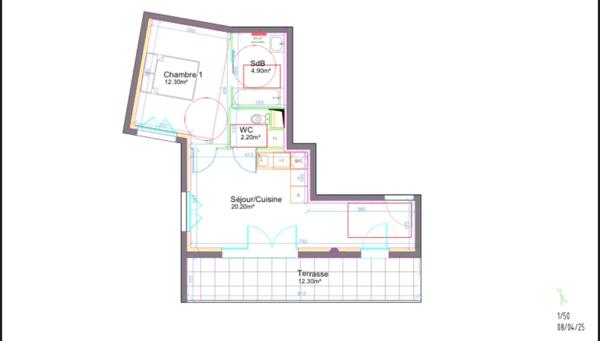 Appartement à vendre 2 pièces LA FERTE SOUS JOUARRE (77)
