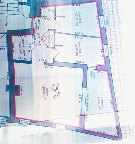 Appartement 3 pièces - 61 m² Exclusivité efficity