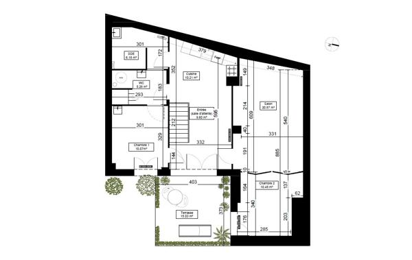 Vente Appartement 85 m2 à Tarbes