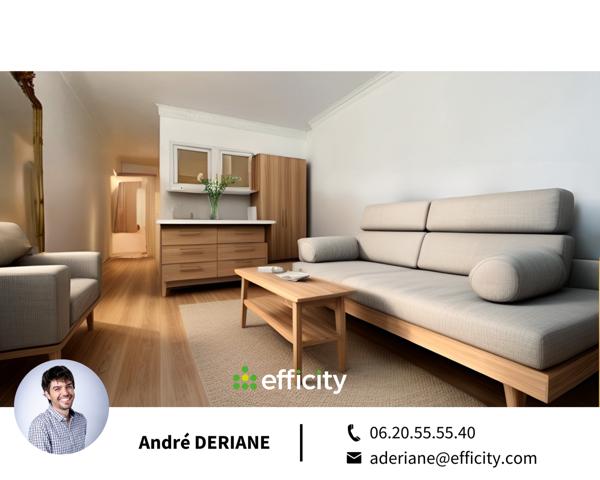 Appartement 2 pièces - 44 m²