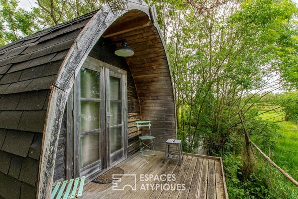 Elégante maison d’artiste au coeur d’un domaine naturel de 6 hectares