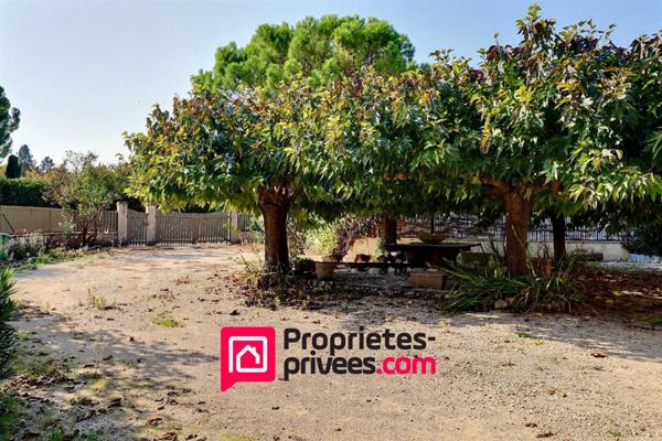 Proche Uzès, Maison individuelle sur terrain de 1OOO m2