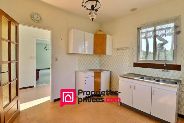 Proche Uzès, Maison individuelle sur terrain de 1OOO m2