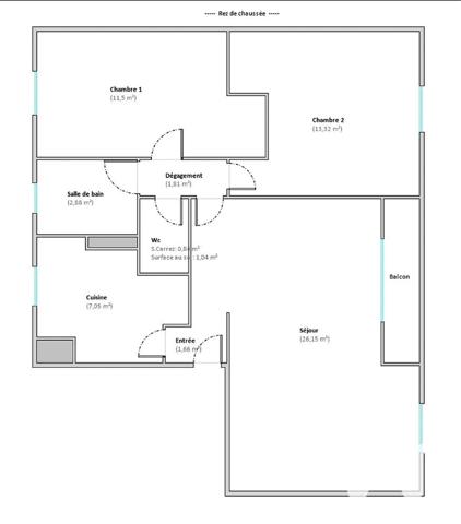 Appartement à vendre 4 pièces 65 m² Draveil