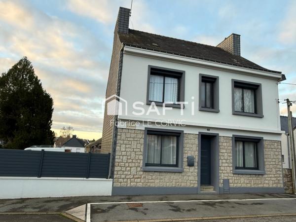 Maison proche centre ville Locminé de 117 m2, 4 chambres