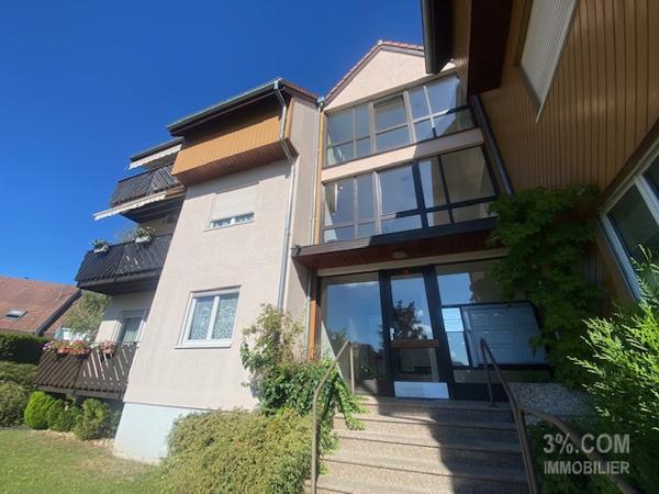 3%.COM Beau F3 avec balcon, garage et parking Brumath (67170)