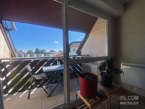 3%.COM Beau F3 avec balcon, garage et parking Brumath (67170)