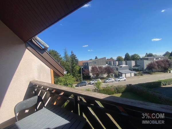 3%.COM Beau F3 avec balcon, garage et parking Brumath (67170)