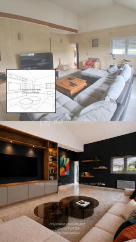 ✨ À découvrir sans tarder – Coup de cœur en devenir !

Je vous propose cette maison familiale de 185 m², idéalement située à deux pas du centre de Pontivy, des commerces, écoles et transports. Un emplacement recherché pour une vie quotidienne pratique et agréable.

Implantée sur un terrain de plus de 400 m² exposé sud-est, cette maison offre de beaux volumes et surtout un énorme potentiel à exploiter.
👉 Pour vous aider à vous projeter, j’ai réalisé des visuels d’aménagement et de décoration, afin de révéler tout ce que ce bien peut devenir.

Rez-de-chaussée :
Une entrée accueillante, un salon lumineux, une cuisine aménagée ouverte sur une salle à manger conviviale avec accès direct à la terrasse.
Une chambre avec salle d’eau privative complète ce niveau.

1er étage :
Trois belles chambres spacieuses et une salle de bain.

Dernier étage :
Deux grandes chambres supplémentaires ainsi qu’une seconde salle de bain.

🔧 Les + qui font la différence :
✔️ Sous-sol avec grand garage
✔️ Volumes généreux
✔️ Idéal grande famille ou projet locatif (colocation)
✔️ Projections déco réalisées pour vous aider à vous projeter immédiatement

💡 Mon regard :
Une maison bien située, avec un vrai potentiel pour créer un intérieur moderne et chaleureux à votre image.