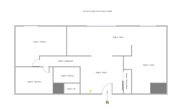Appartement à vendre 2 pièces LES MUREAUX (78)