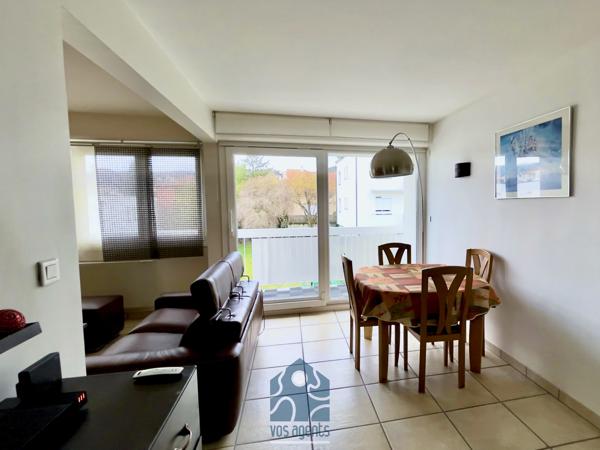 Appartement 3 pièces avec cave et garage